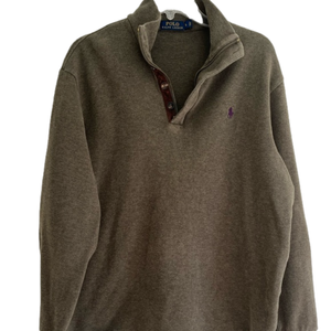 Ralph Lauren Blue Label Brown V-Neck Sweater